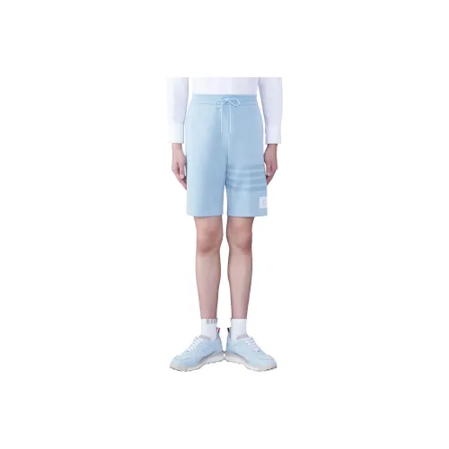 THOM BROWNE Светло-синие Мужские Повседневные шорты