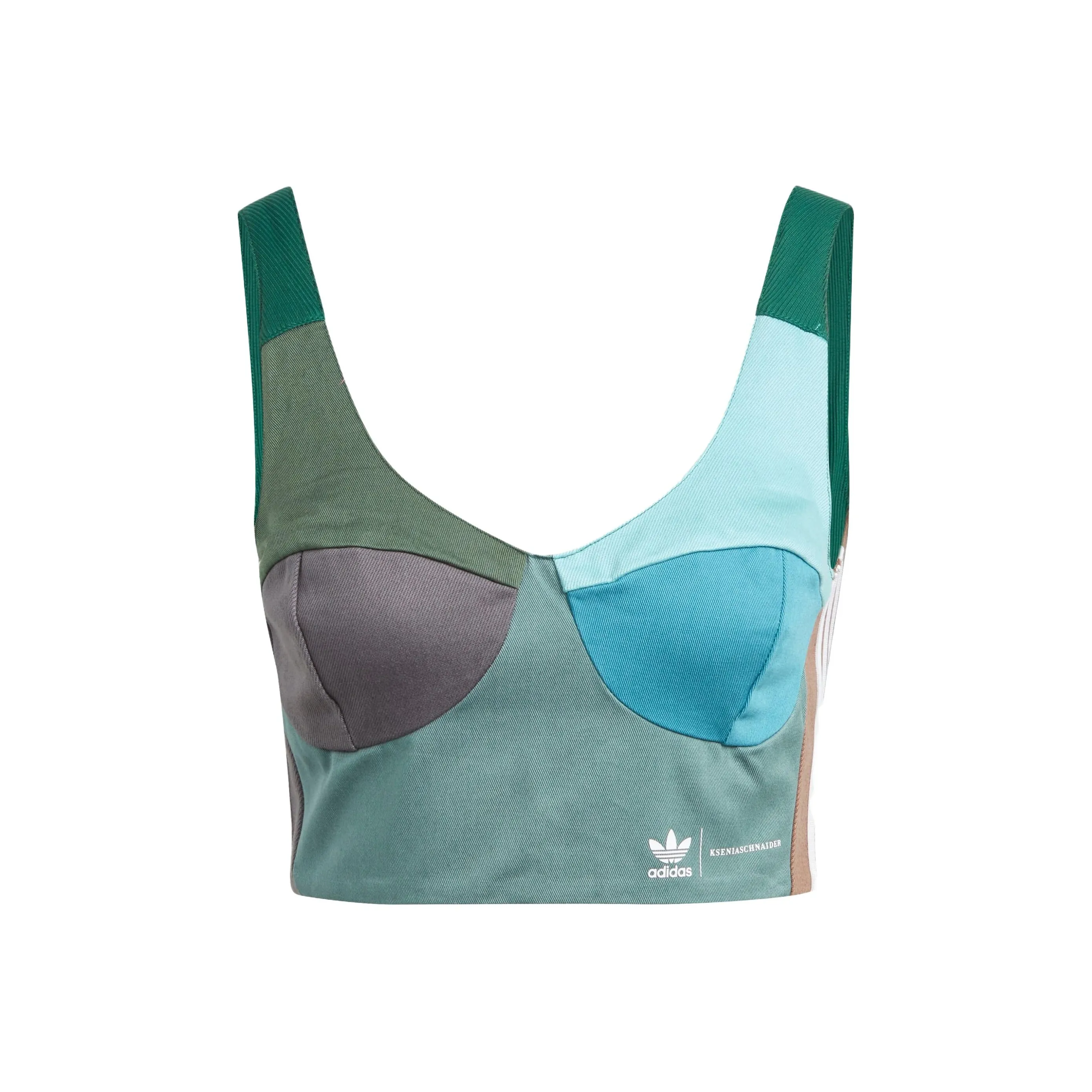 Adidas Originals Clover X KSENIASCHNAIDER Co Branded Series Майка Женская Многоцветная