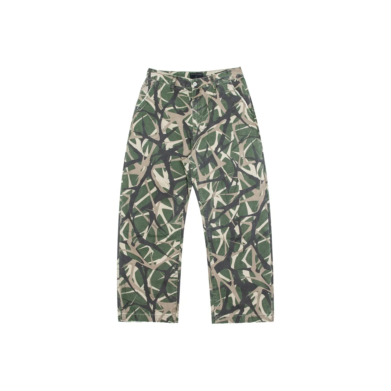 ORANGE DRAGON Casual Pants Unisex Green