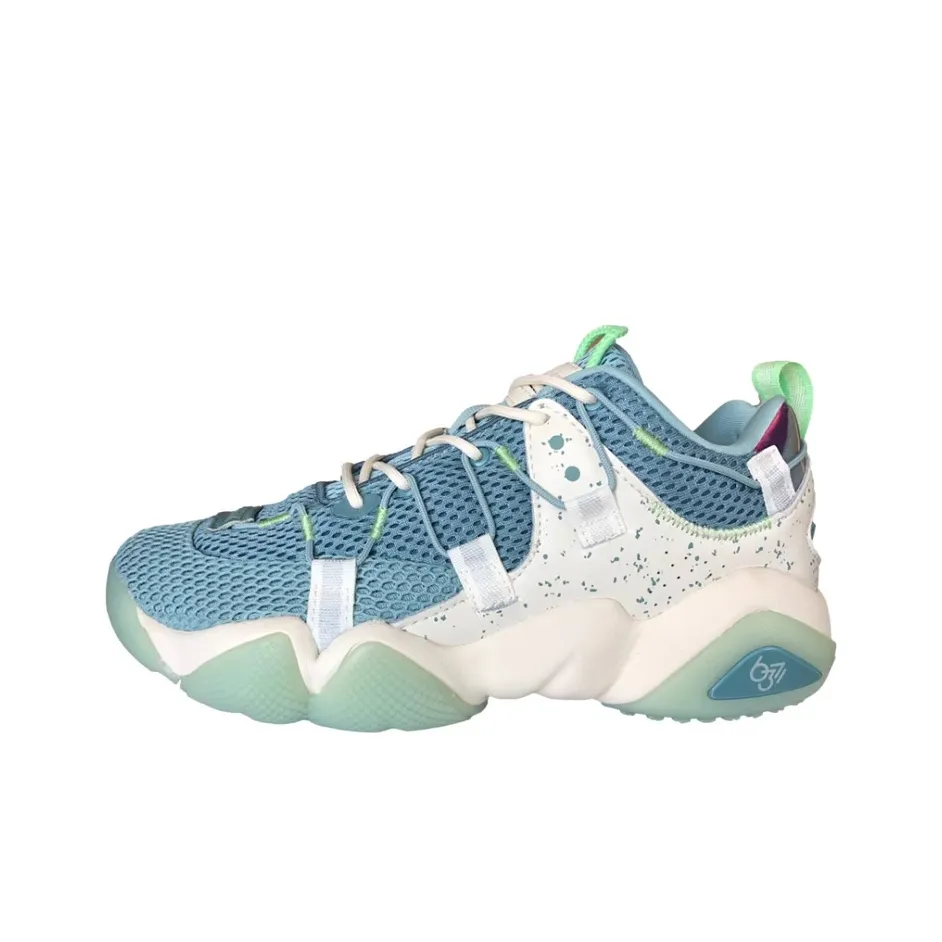 PEAK State Pole 6371 Sound Wave Амортизация и Дышащий Низкий Топ Кроссовки для бега Мужские Керамика Зеленый