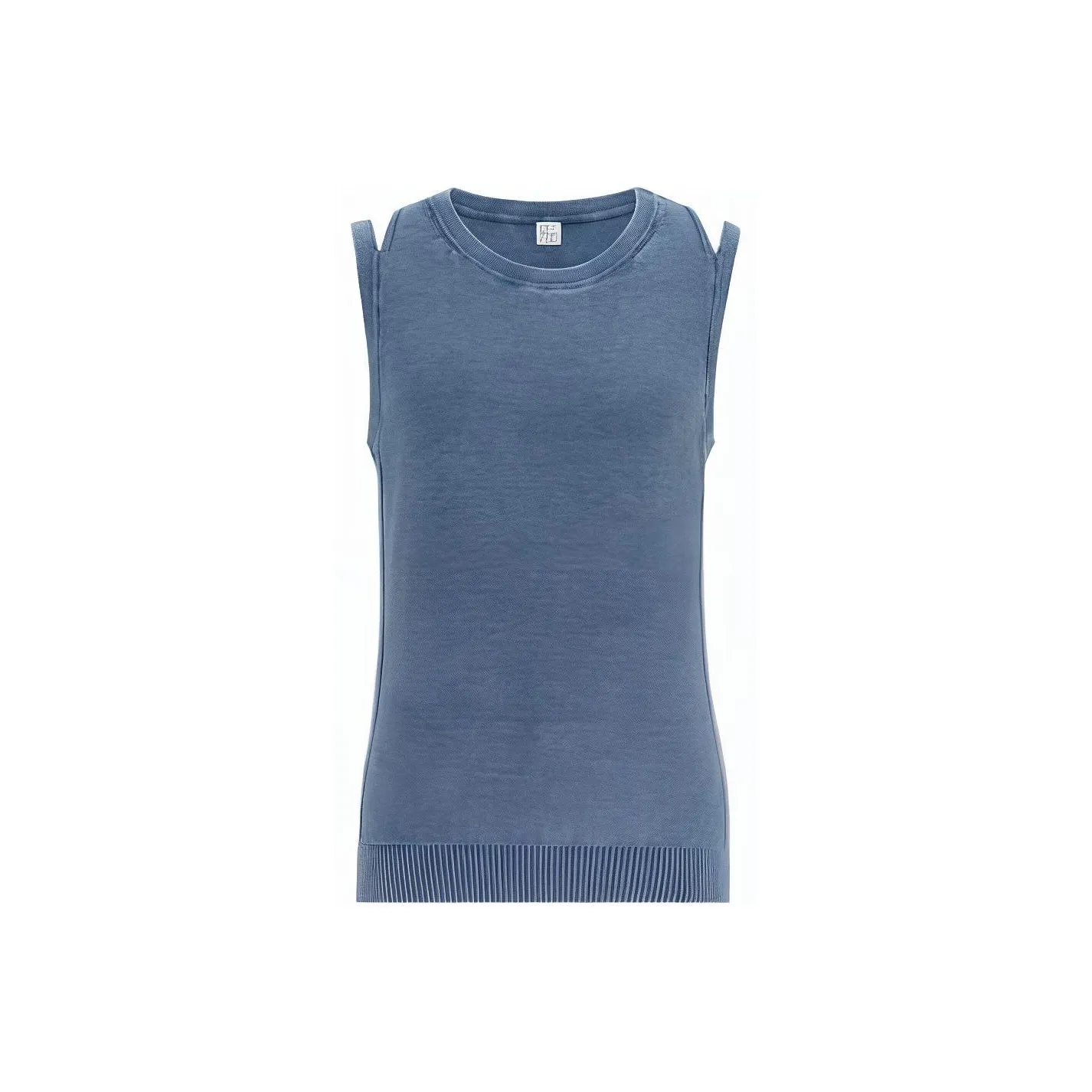 MEIYANG Винтажные синие женские майки