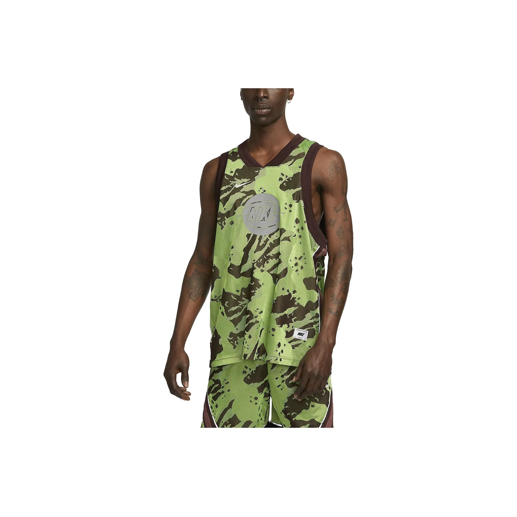 Nike Баскетбольная Джерси Мужская Земляной Умбра