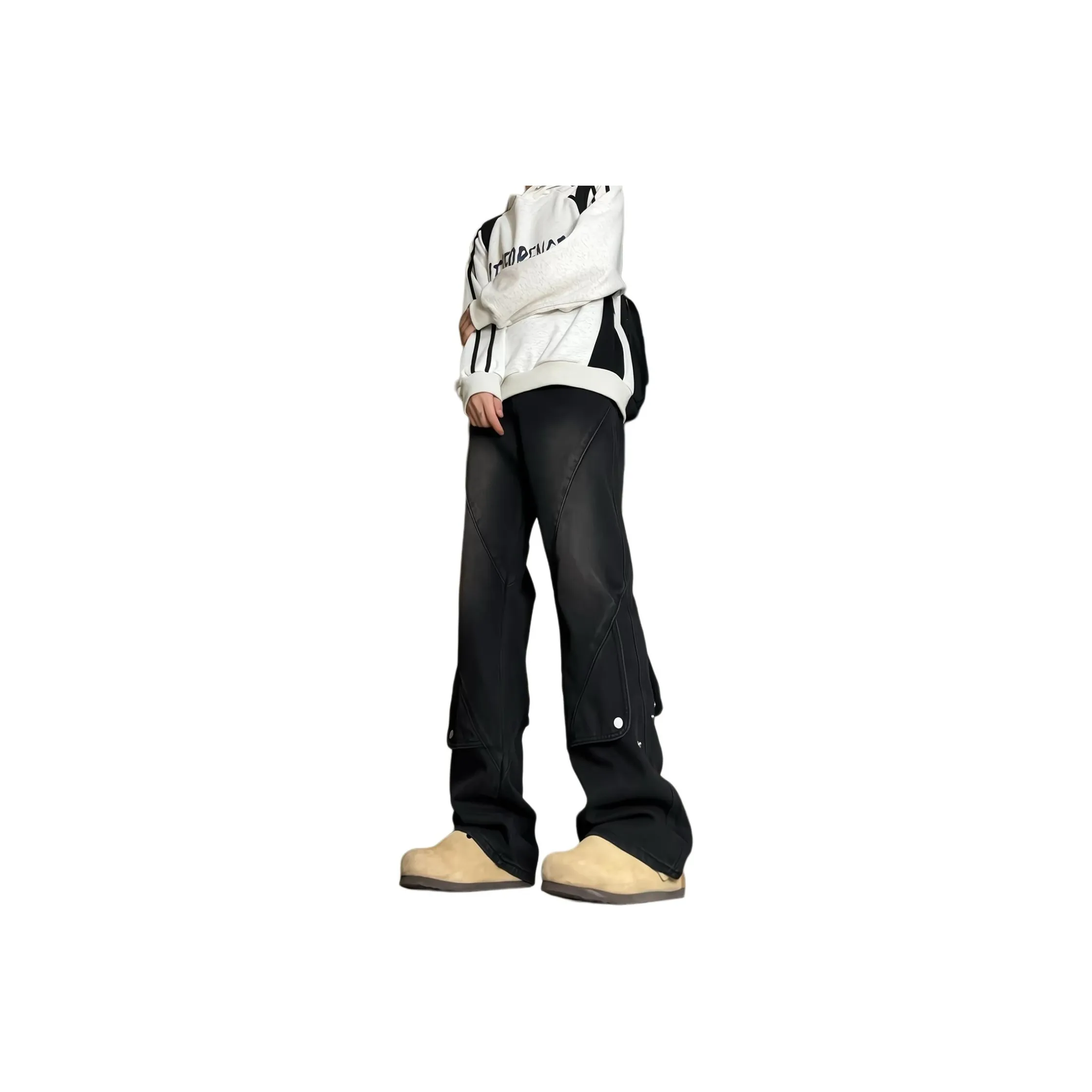 Menglaini Jeans Unisex