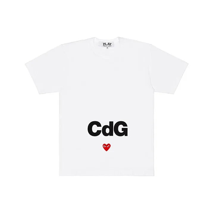 CDG Play Белые Женские Футболки