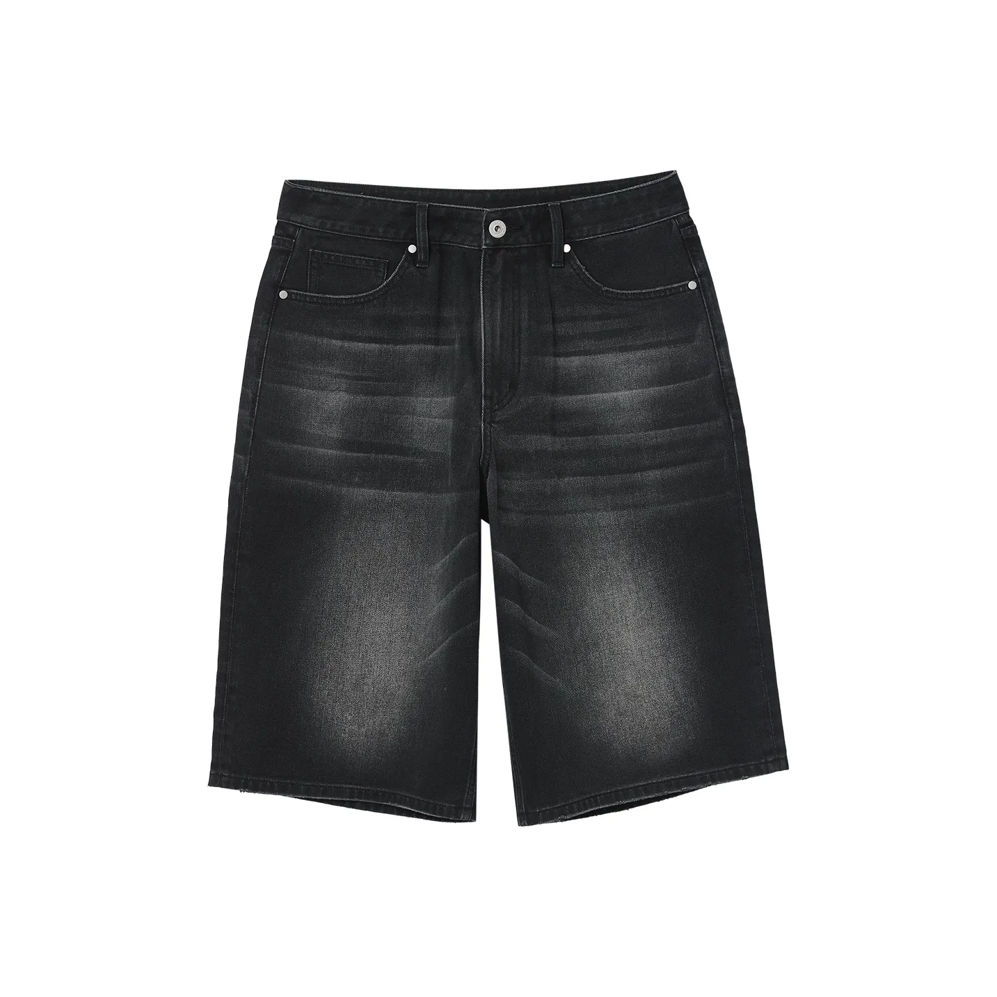 JACK&JONES A16 Темно-серый деним мужские джинсовые шорты