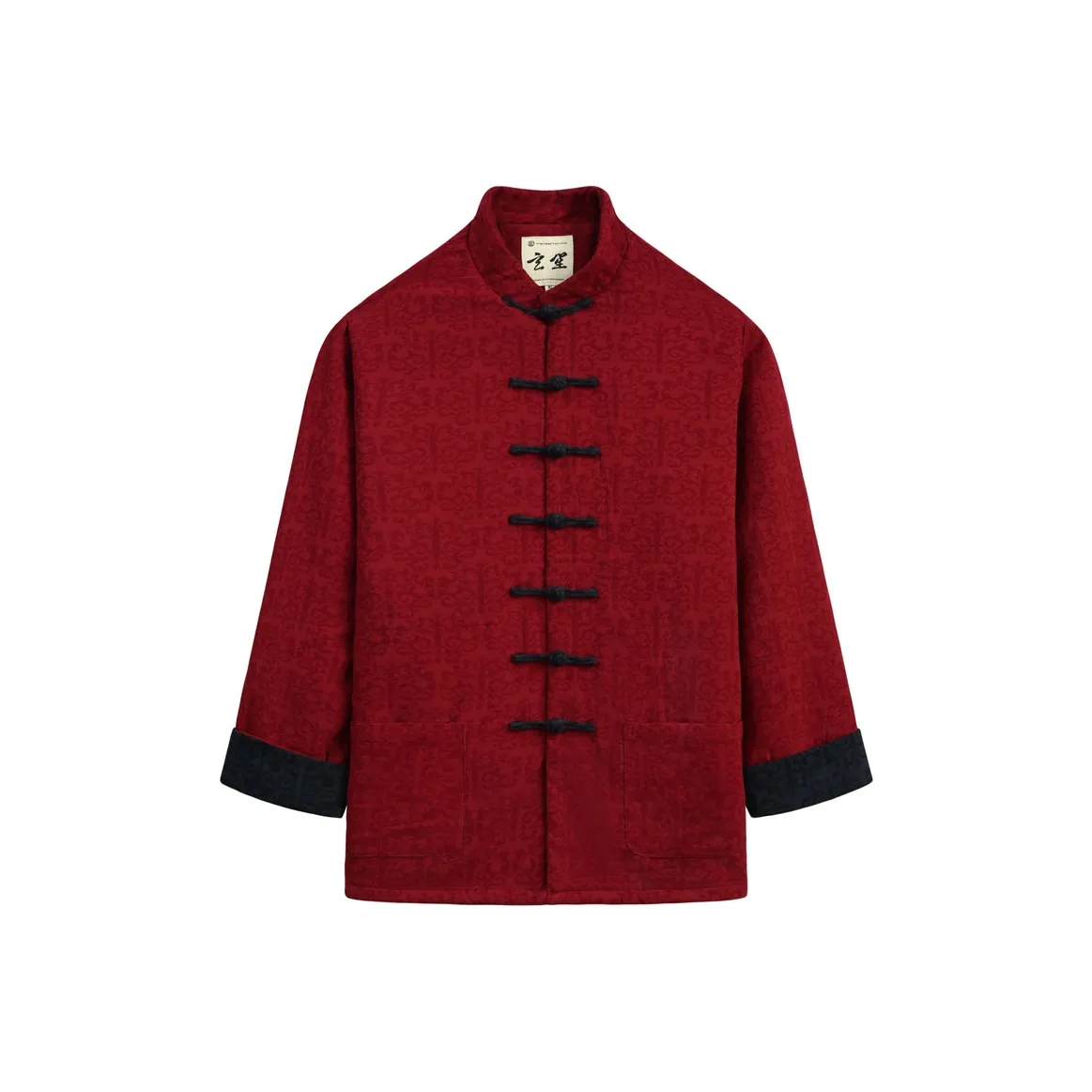 XUANSHENG Хлопковый пуховик Мужской Бордовый