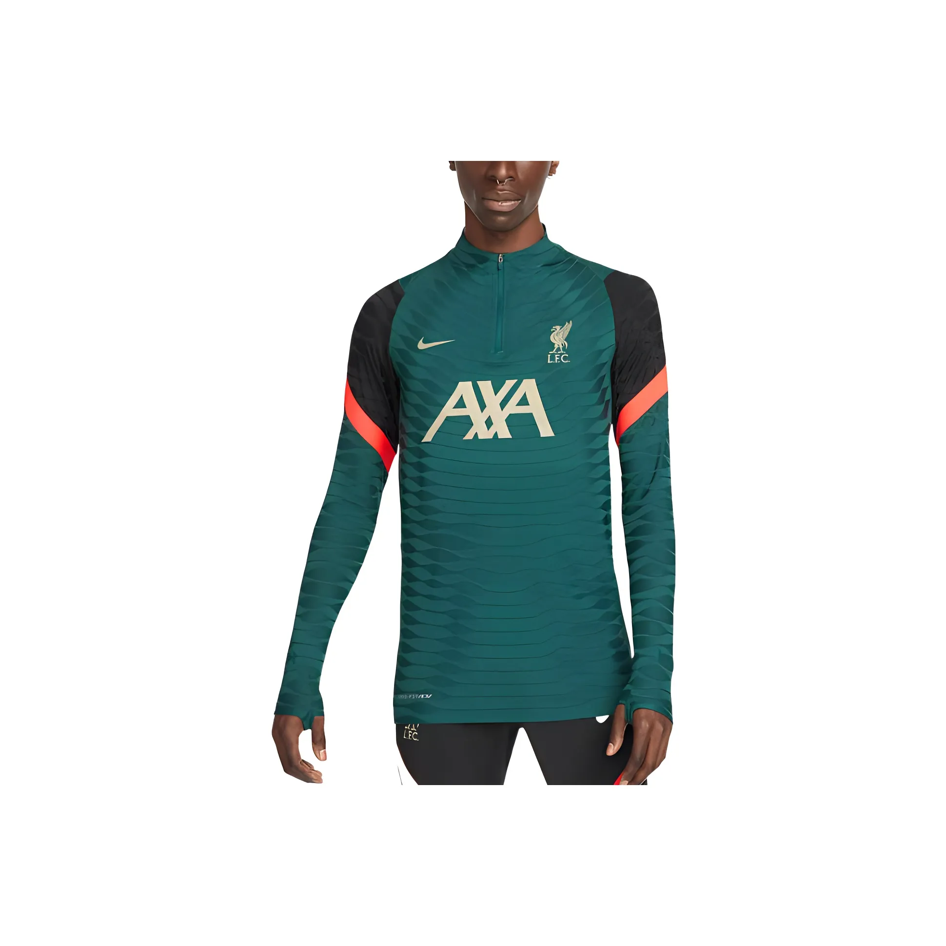 Nike Soccer Apparel AU Player Edition 21 22 Season, Liverpool Men's Sapphire Green
