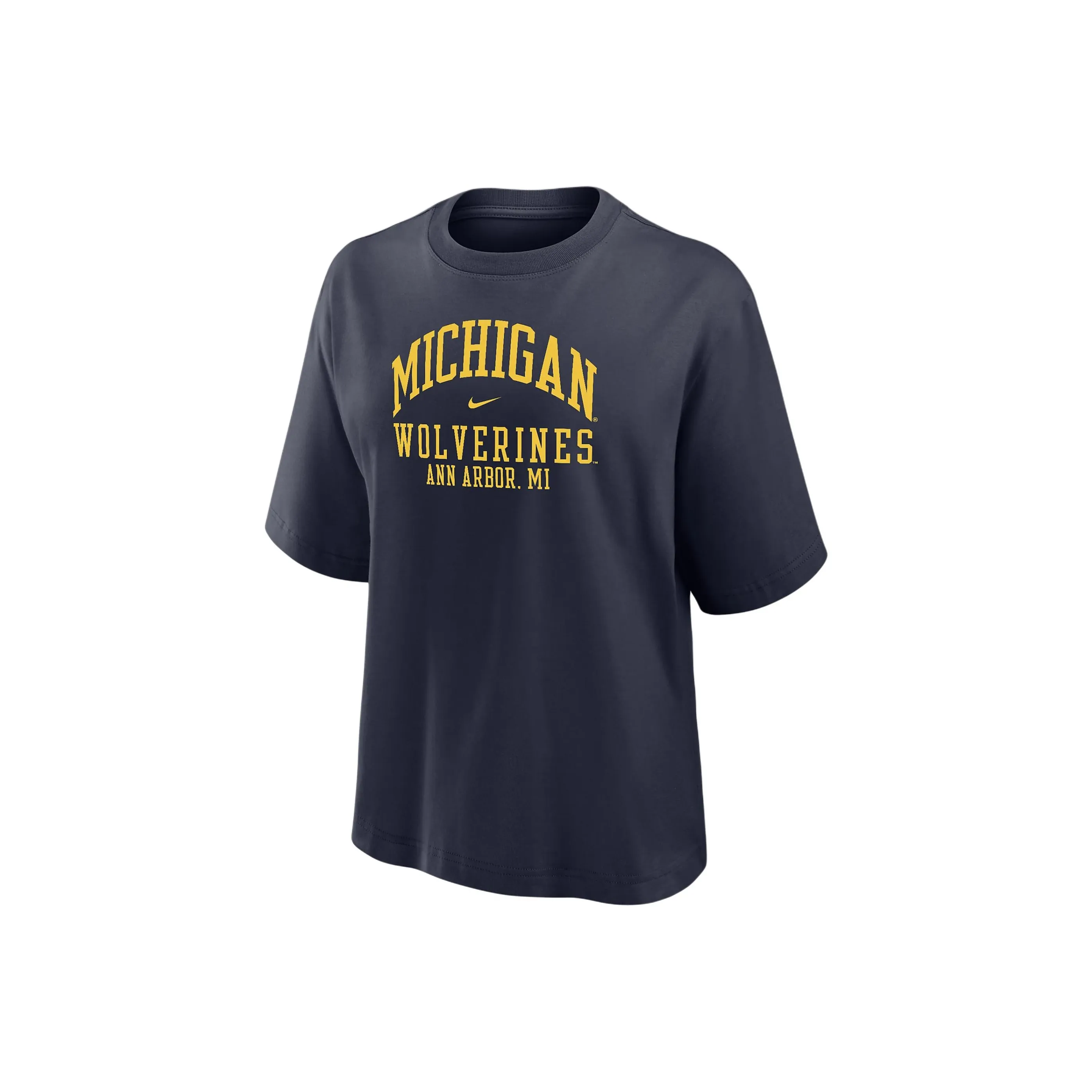 Nike College T-Shirts Women's Marine Blue