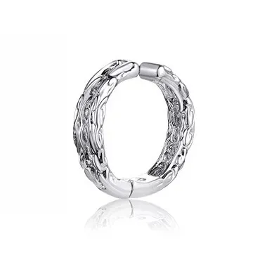 Mr. Shang 925 Sterling Silver Clip On Earrings Unisex