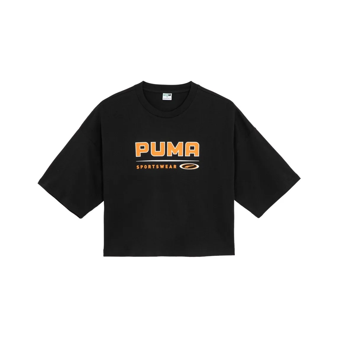 PUMA CLASSICS Черные Женские T-рубашки