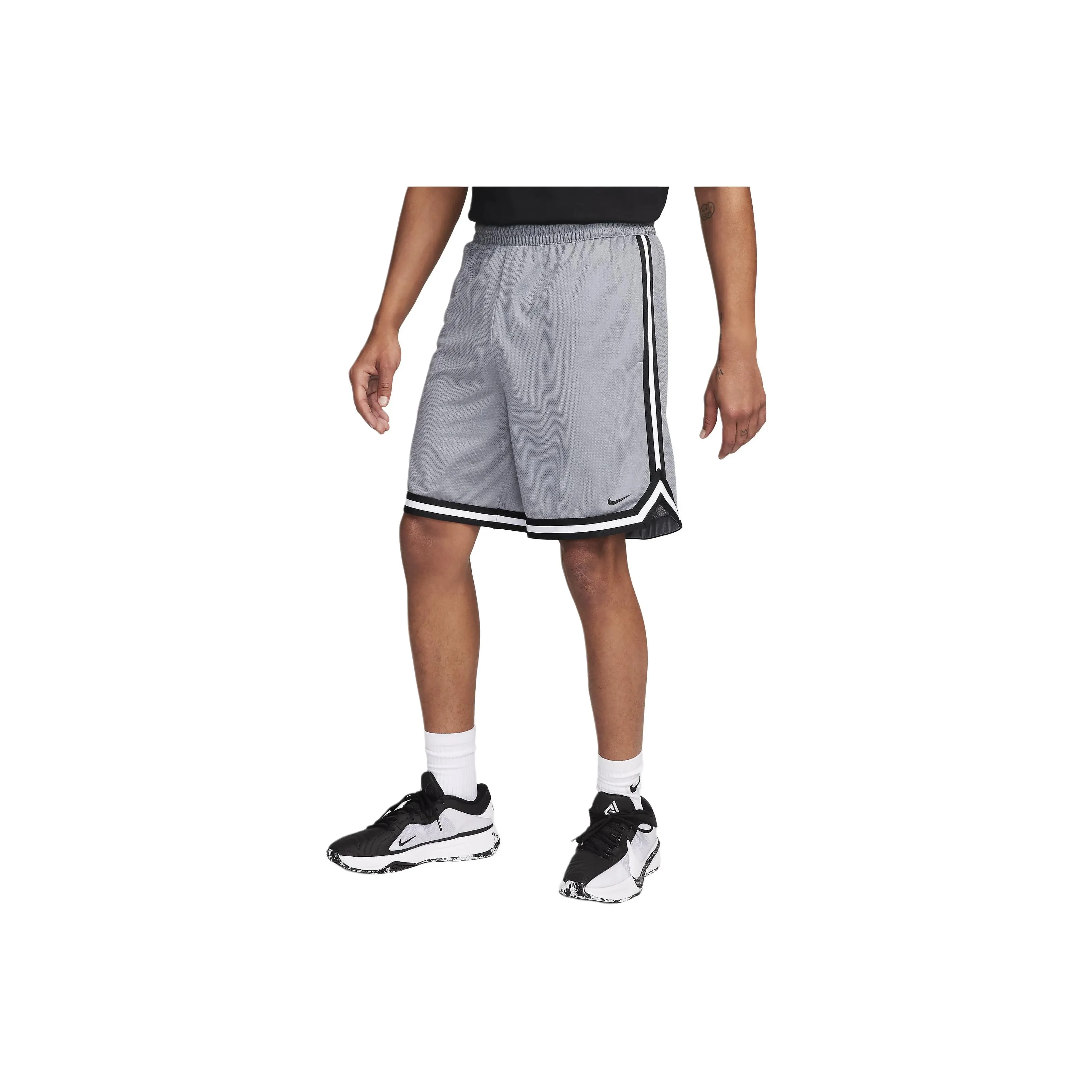 Nike Gray Men's Casual Shorts Nike Серый Мужские Повседневные Шорты
