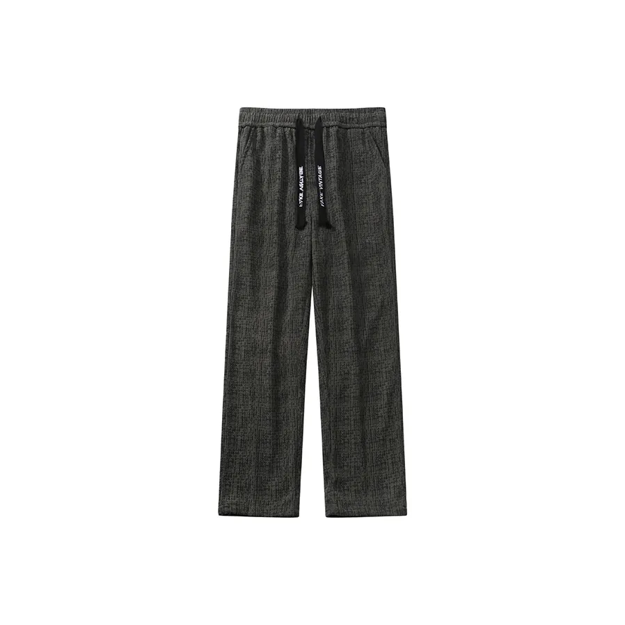 FAKE VINTAGE Casual Pants Unisex Army Green