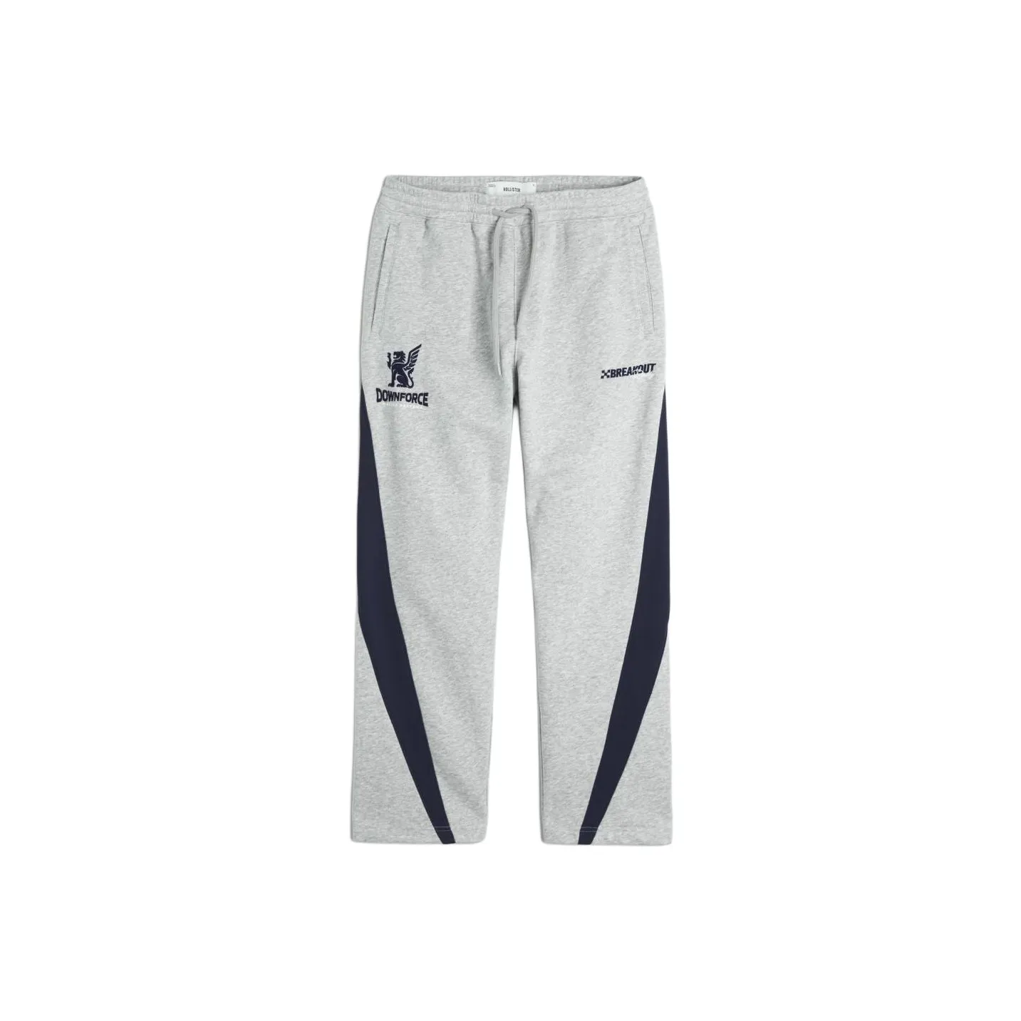 Hollister Повседневные брюки Мужские Серые