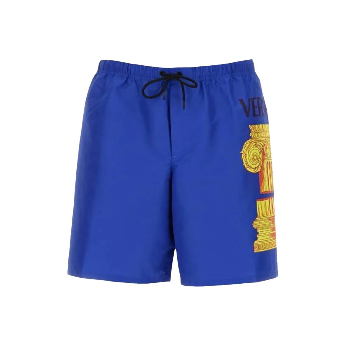 VERSACE Logo Printed Drawstring Swimming Shorts