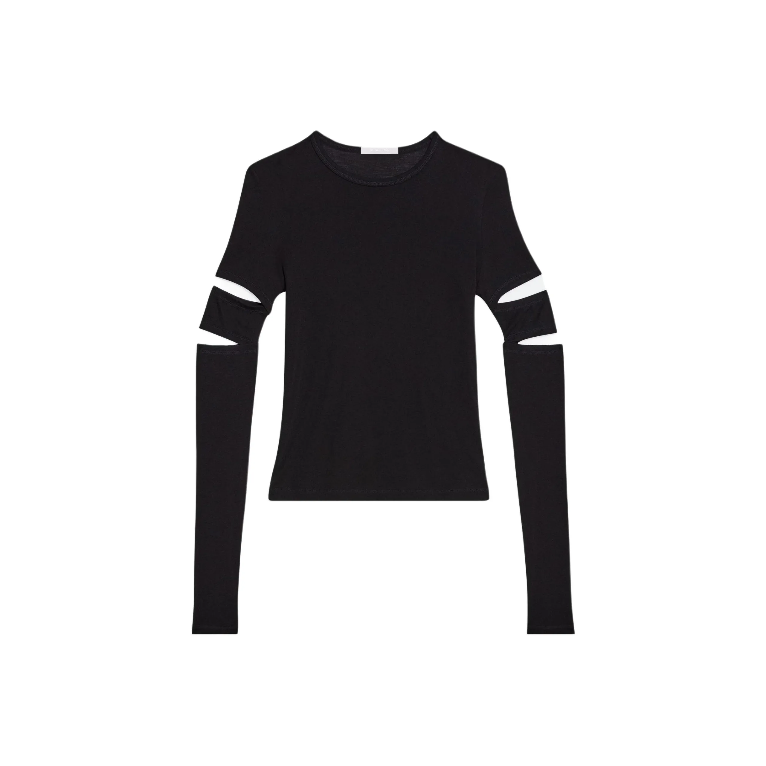 Helmut Lang Slashed Long Sleeved Top