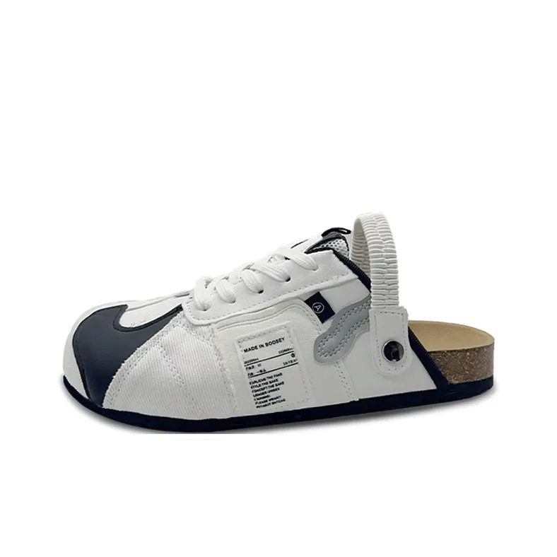 GULIA Износостойкие домашние тапочки для женщин ретро белый черный