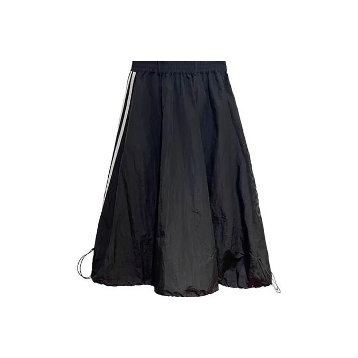 TCH Черный Унисекс Повседневные длинные юбки