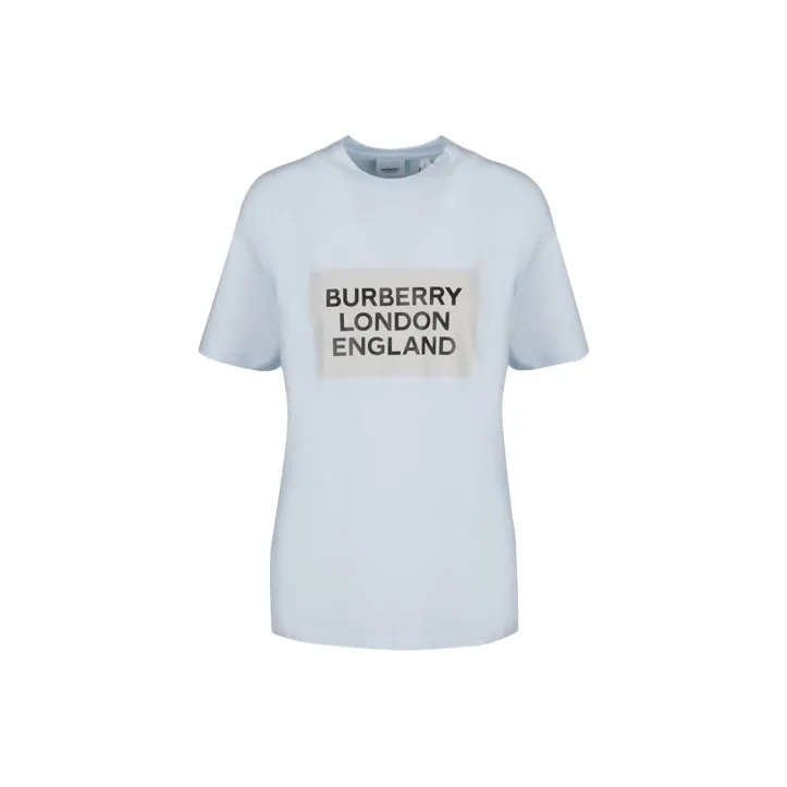 Burberry T Shirt Women's Light Blue