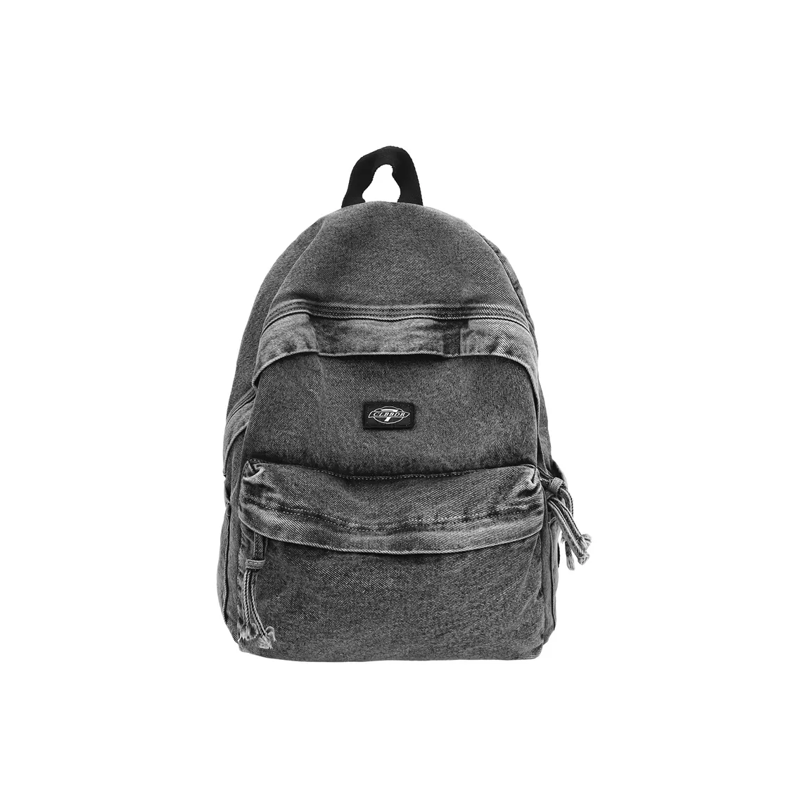 ZOGA Denim Backpack Unisex Black Blue ZOGA Деним Рюкзак Унисекс Черный Синий