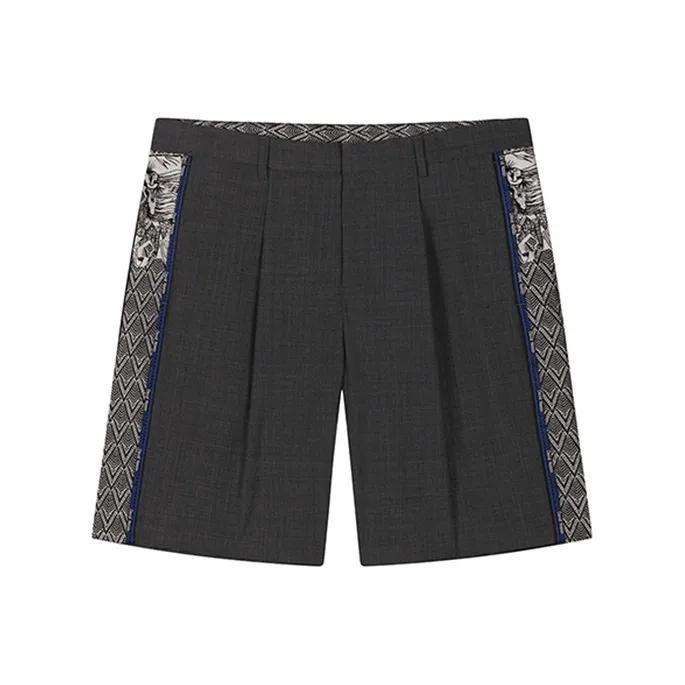 DAVID NAMAN Shorts Men's Gray