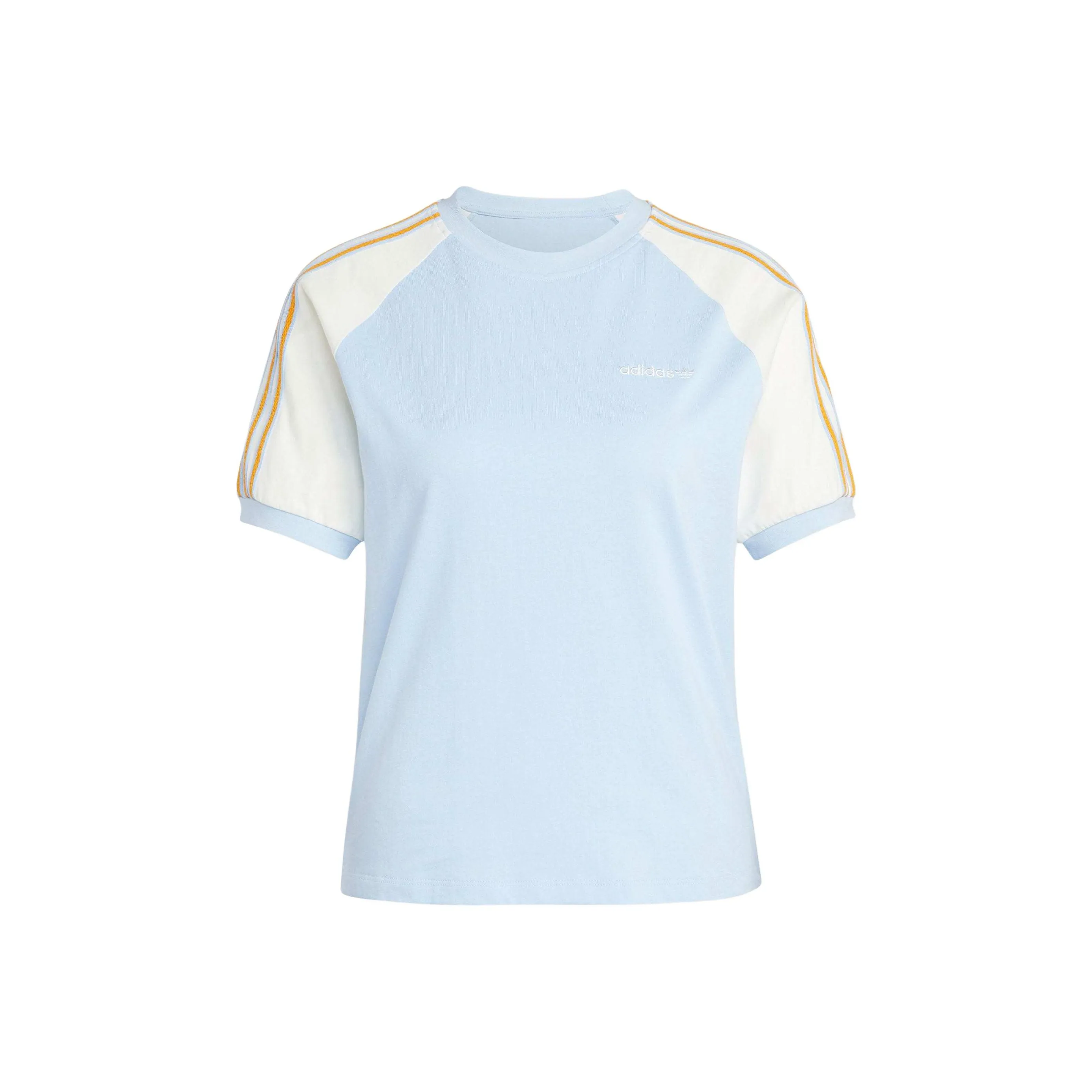 Adidas Originals 80s Рглан-т-рубашка Женская Розовая Синяя