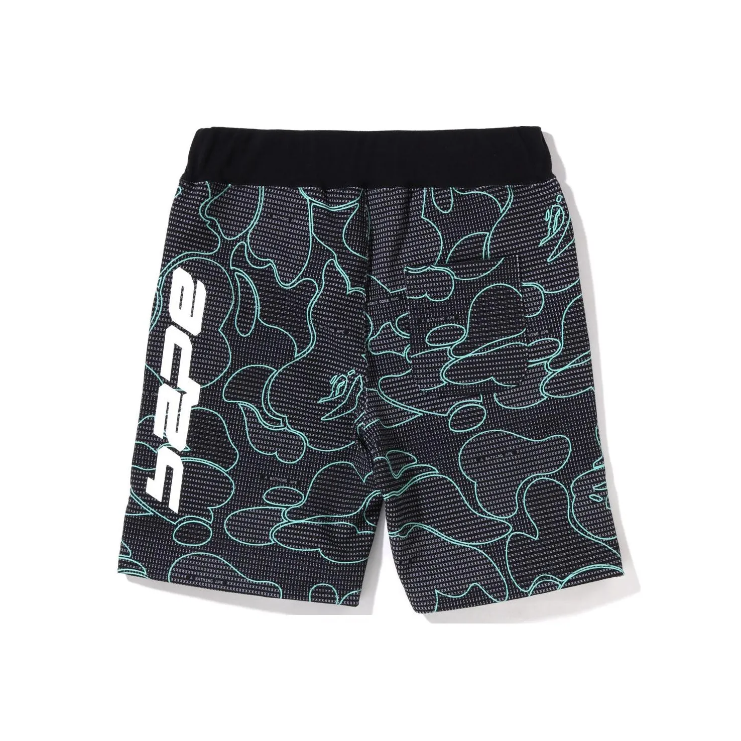 jeans med lige pasform Text Code Camo Sweat Shorts