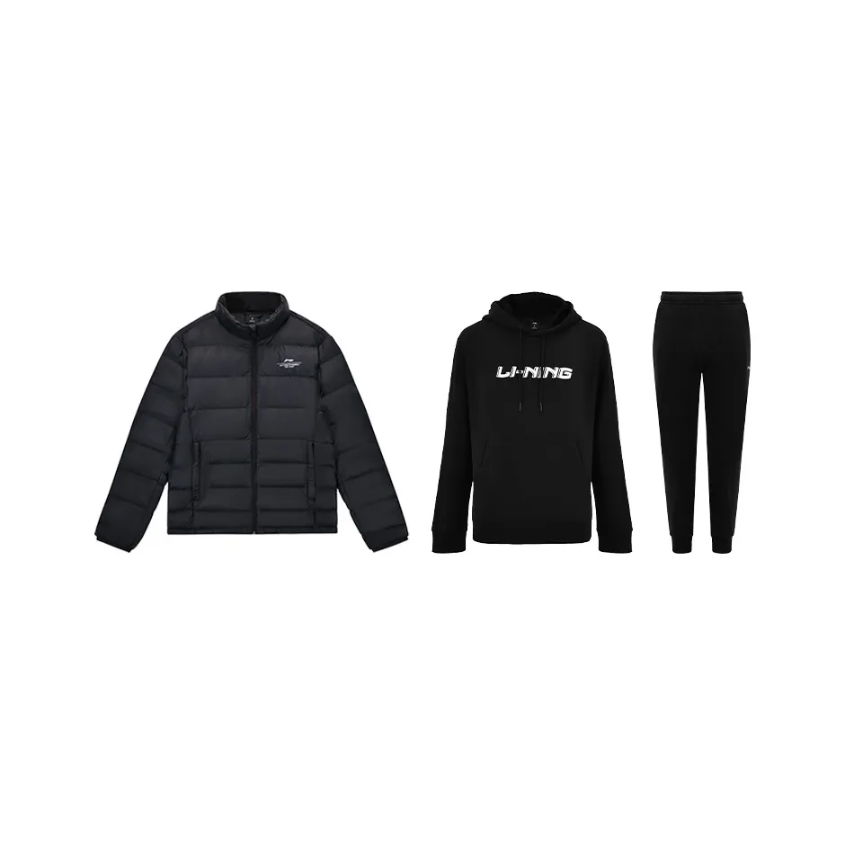 LiNing Table Tennis Series Casual Sportswear Unisex Black