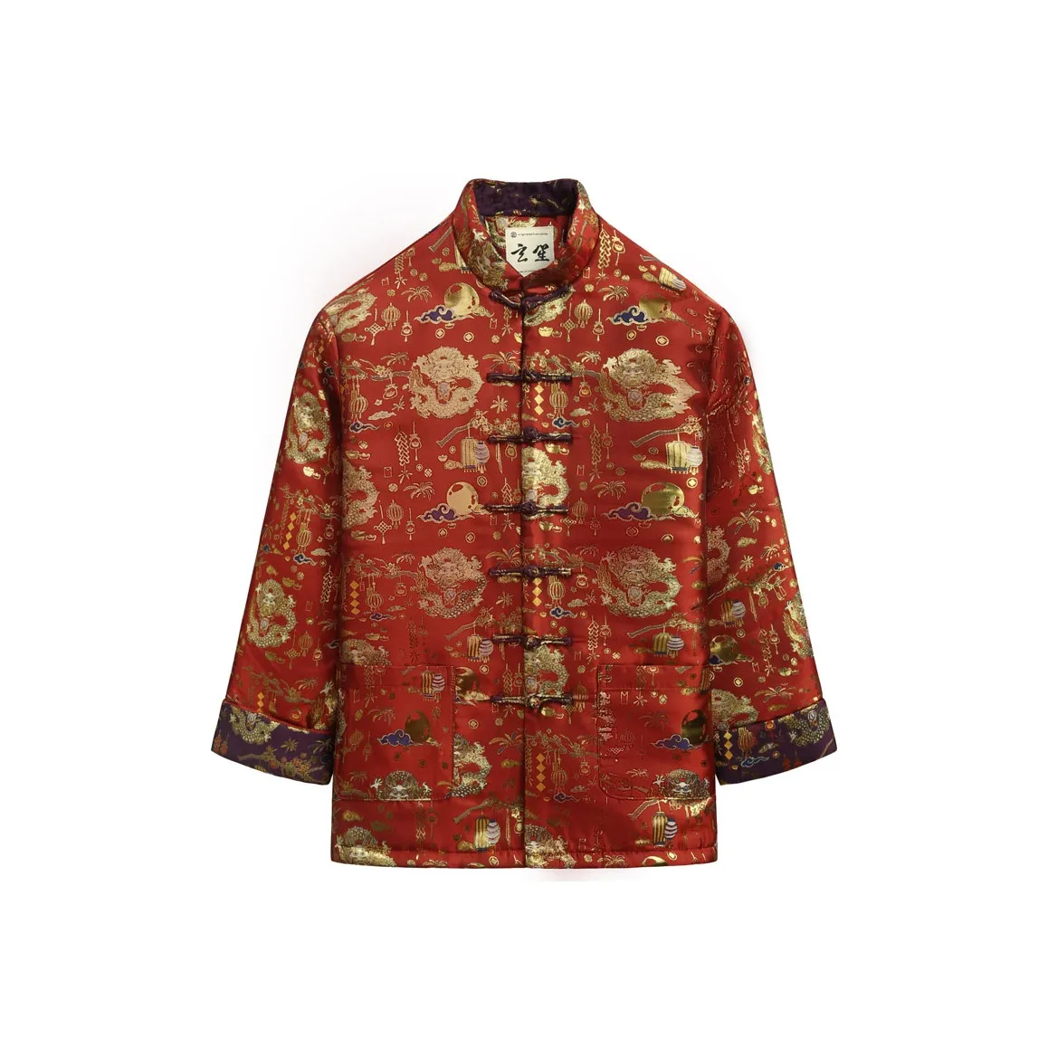 XUANSHENG Хлопковый пуховик мужской красный