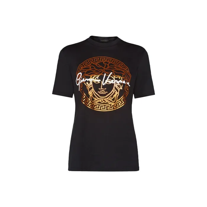 VERSACE T Shirts Women's Black