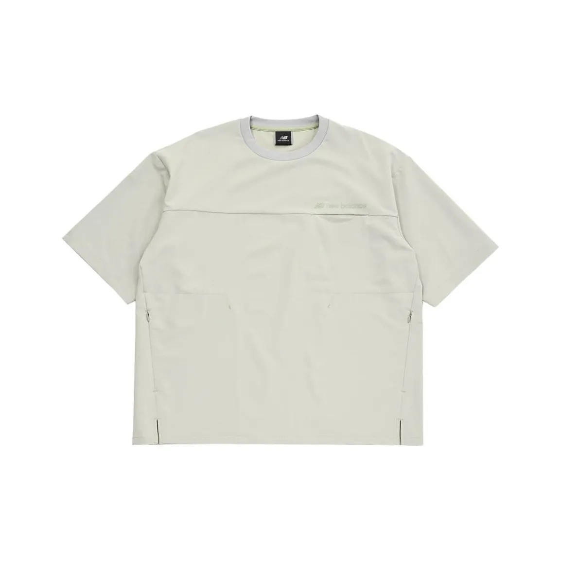 New Balance MET24 T Рубашка Мужская Светло-Синяя