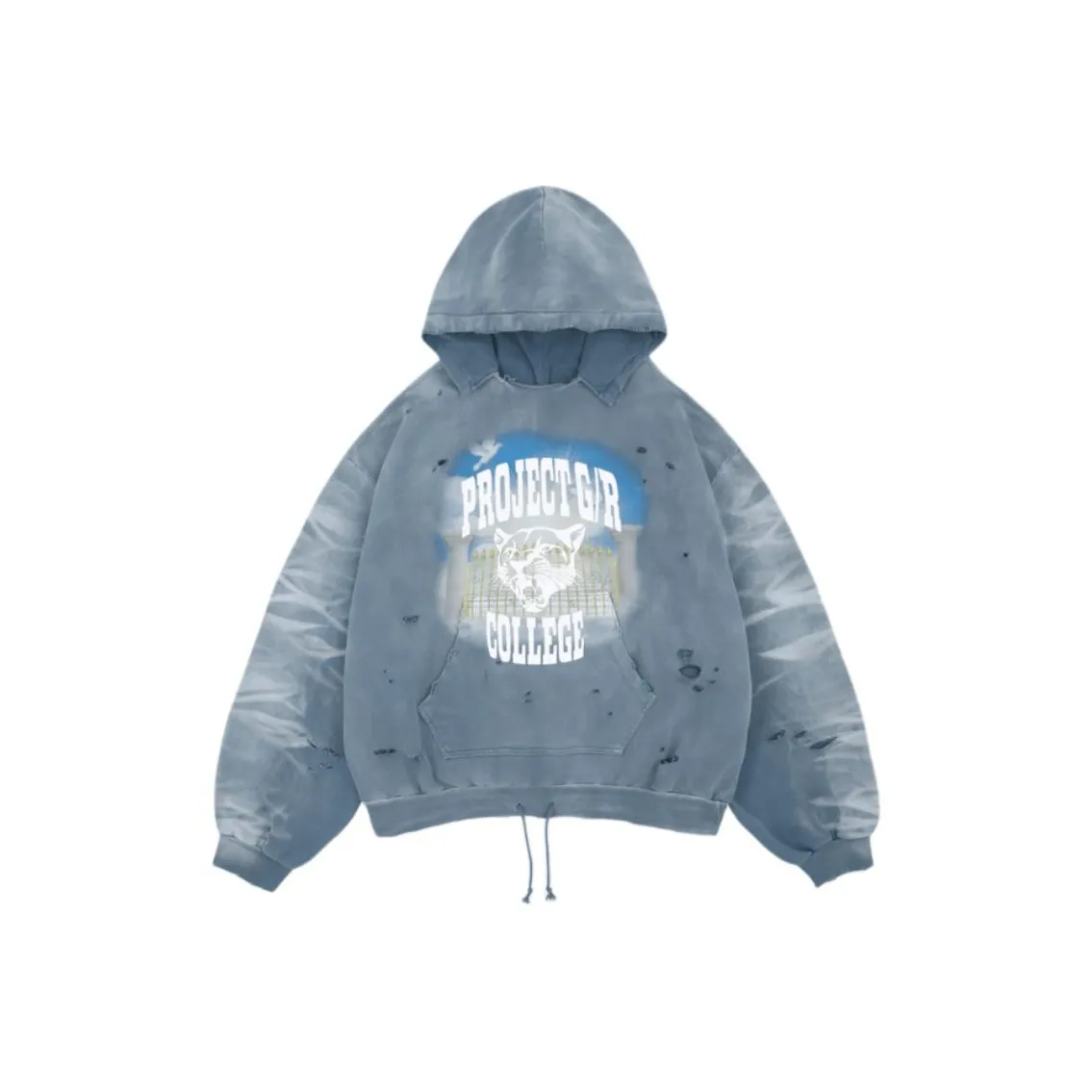 GRAILZ Светло-синий Мужской Свитшот