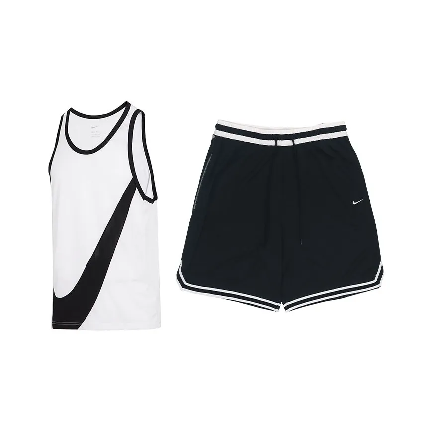 Nike Белый+Черный Мужская Повседневная Спортивная Одежда