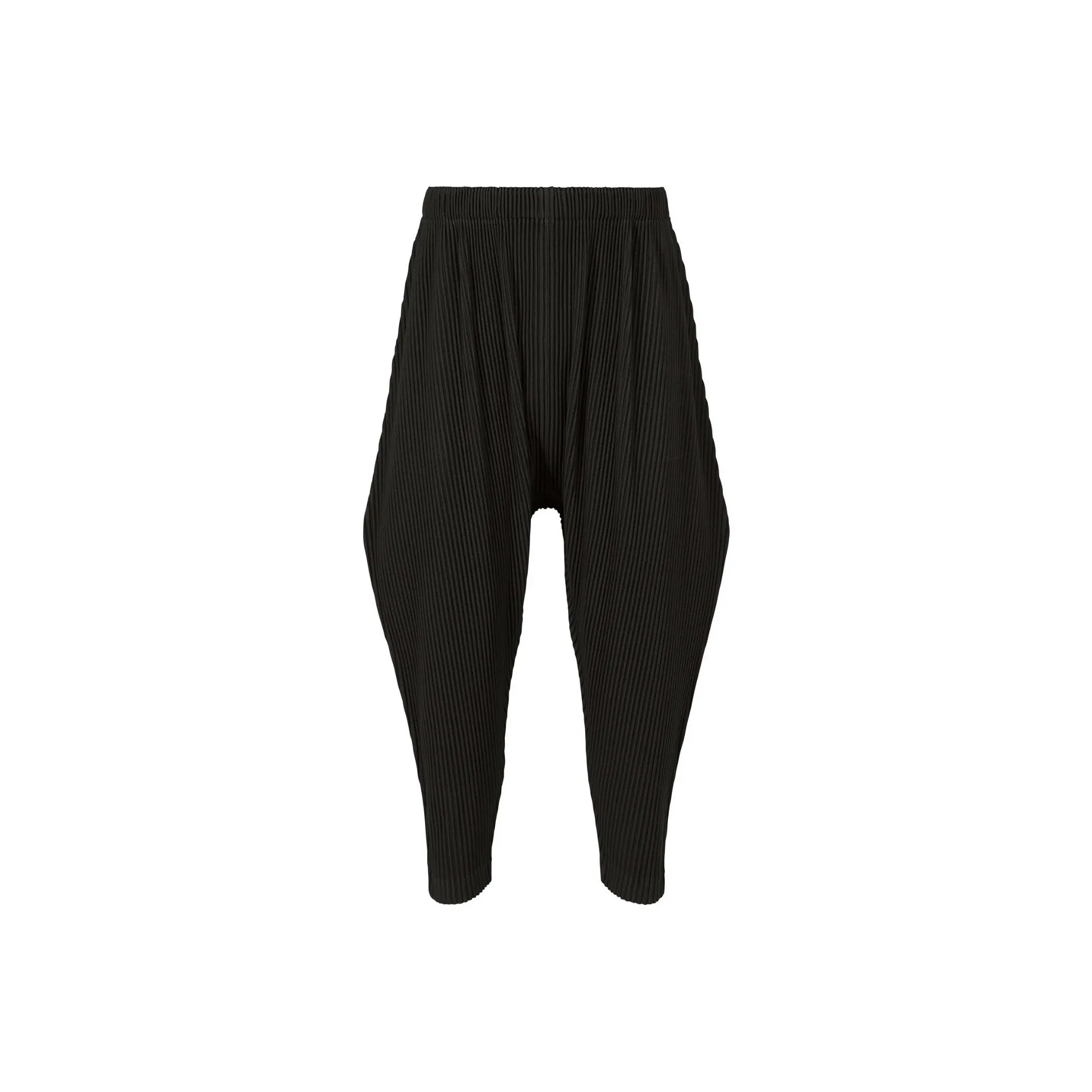 ISSEY MIYAKE Pleated Drop crotch Trousers