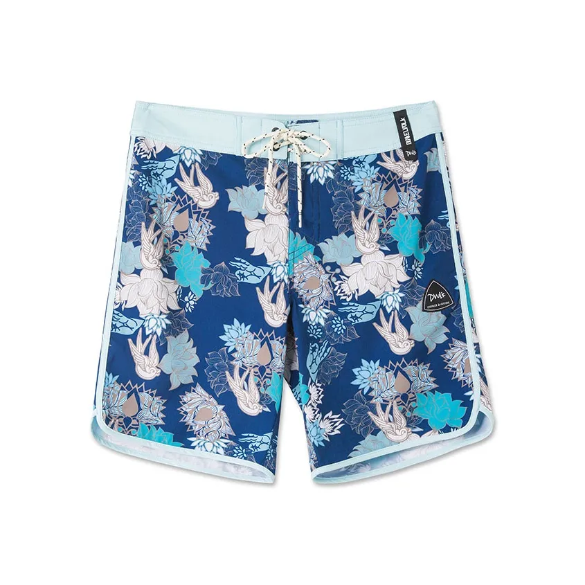 DUNKELVOLK Пляжные шорты Мужские Темно-Небесно-Синий
