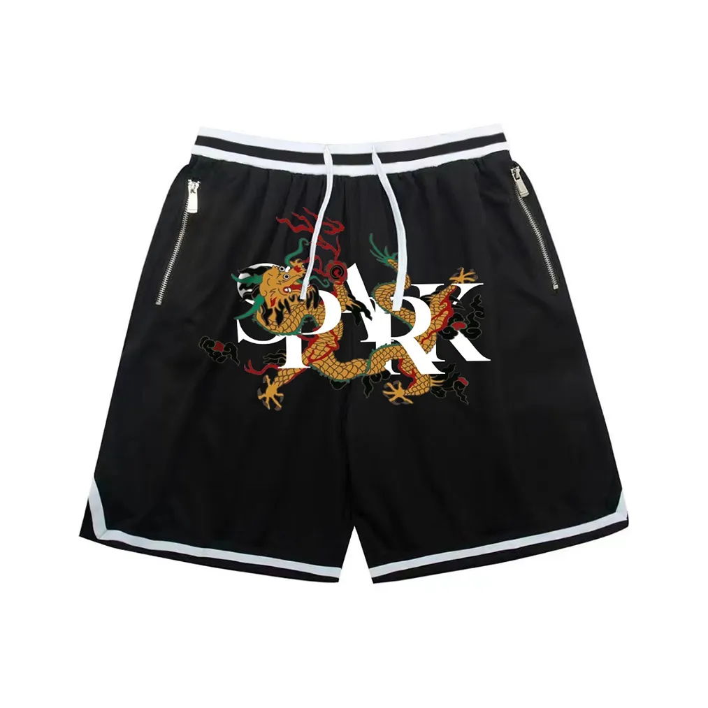 MIRACLE KILL x SPARK INFINITE SS24 Повседневные шорты Унисекс Черный