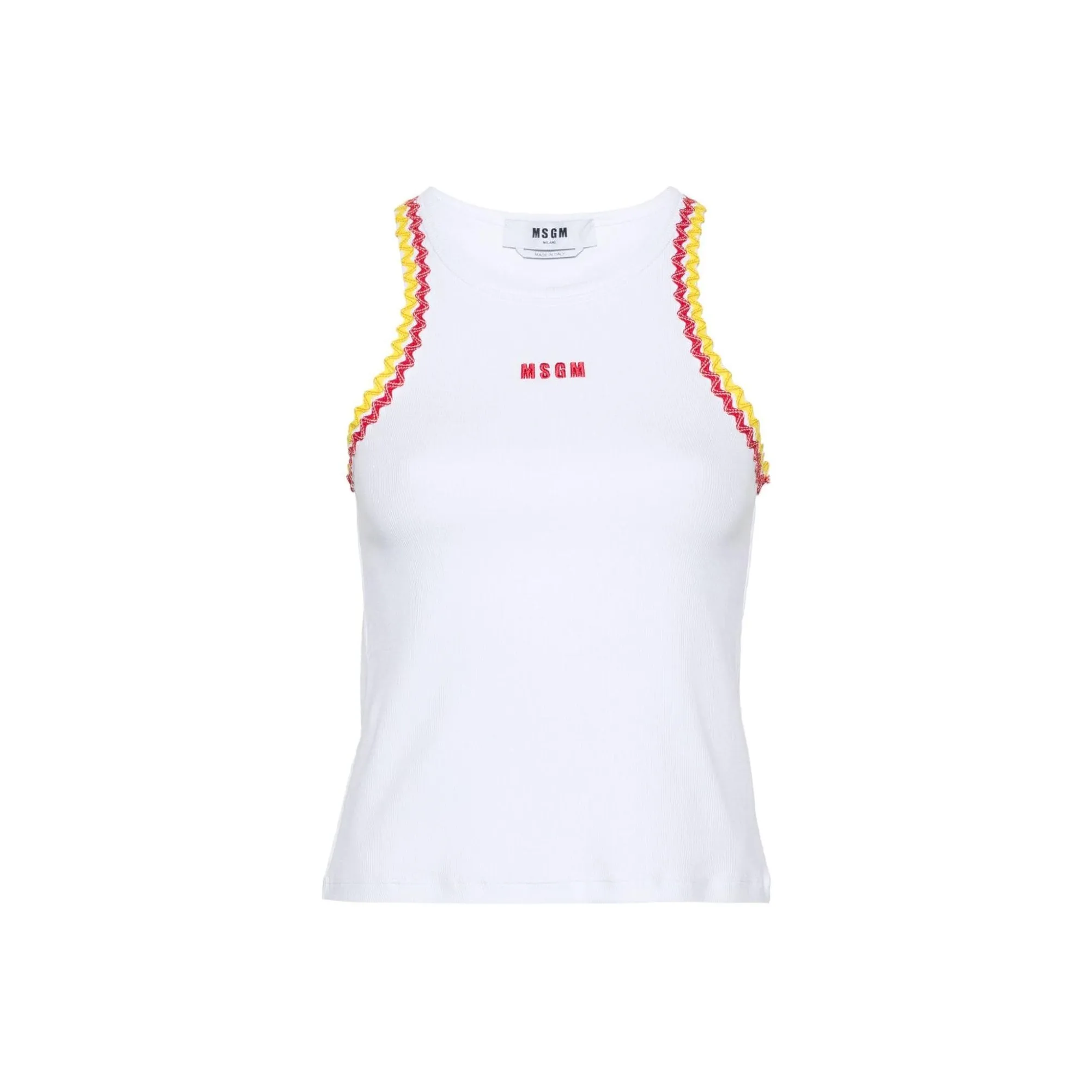 MSGM Белые Женские Майки
