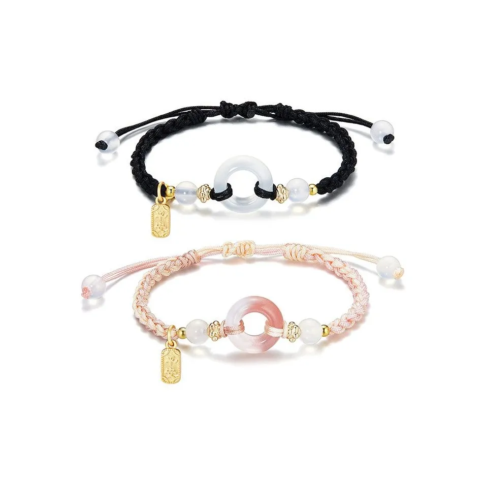 FUYOU Хлопок лен смесь тканей вязаные ручная работа веревка унисекс