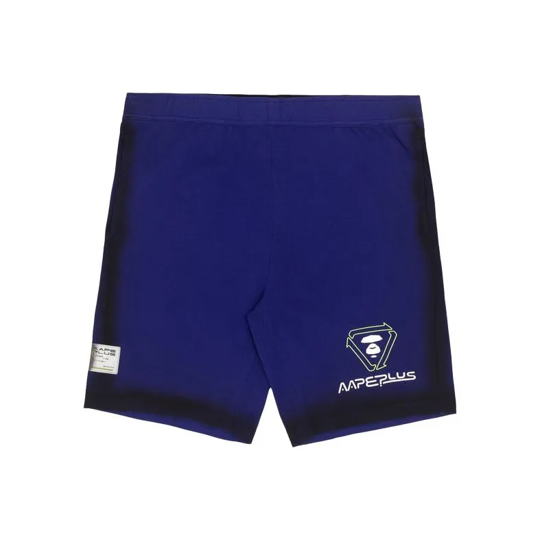 Aape Повседневные шорты Мужские Темно-синие