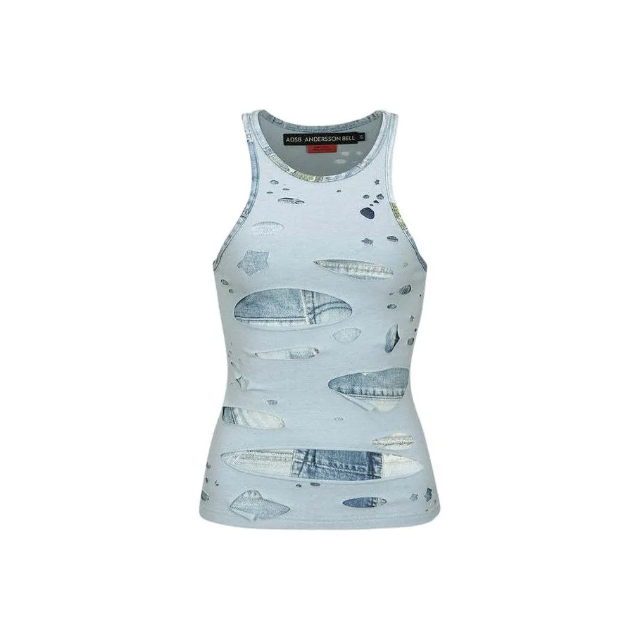 ANDERSSON BELL SS24 Майка Женская Синяя