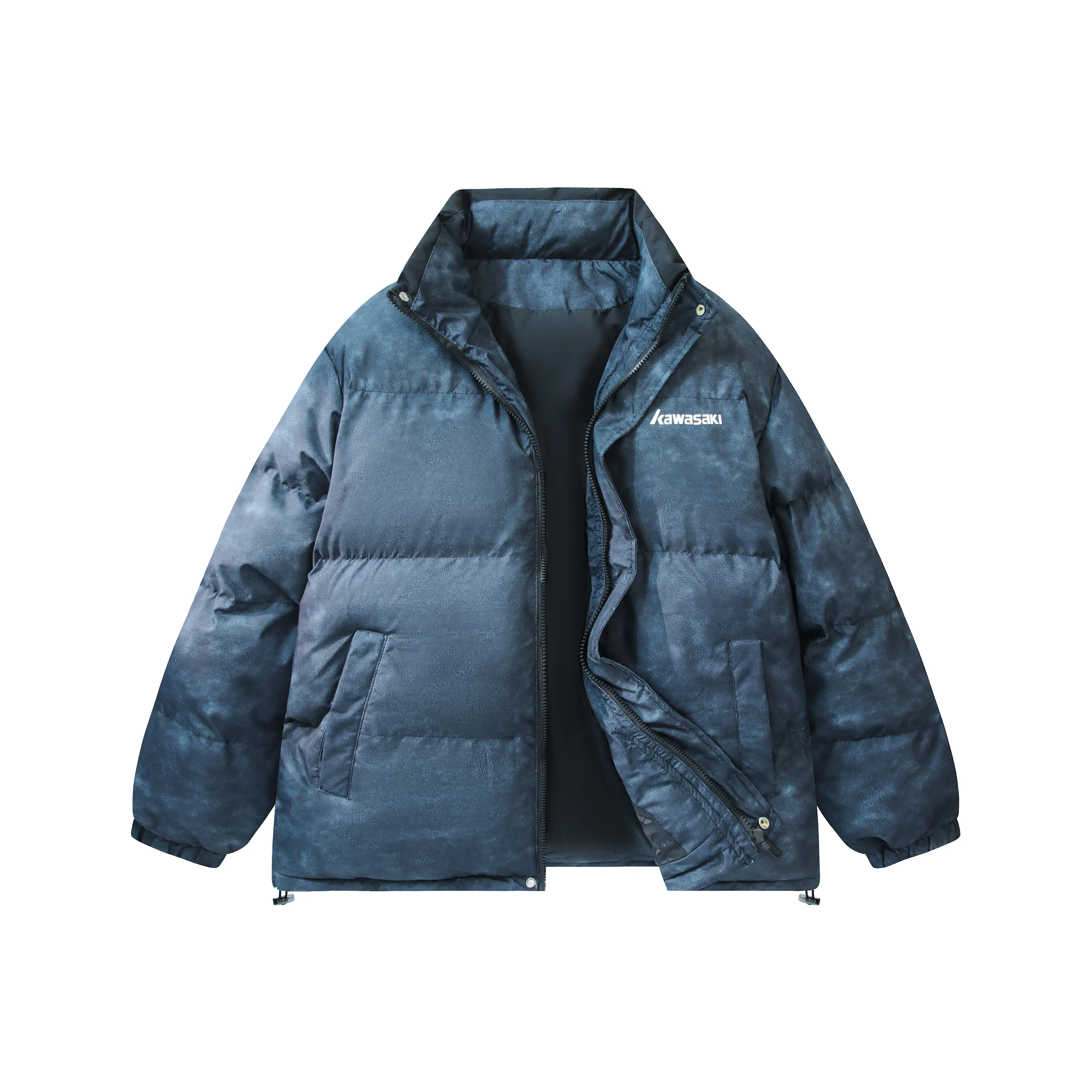 Кавасаки Унисекс Объемные Куртки (Пуфы)