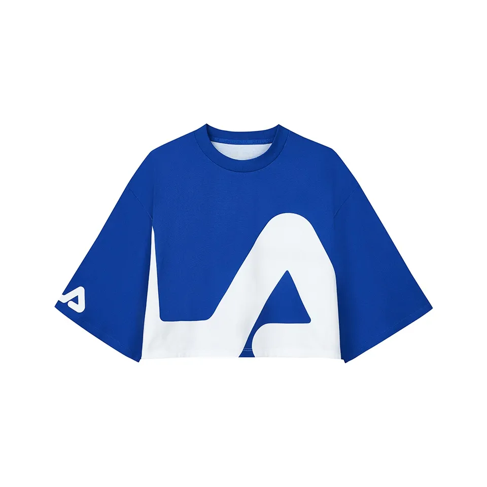 FILA T Рубашка Женская Ромб Синий