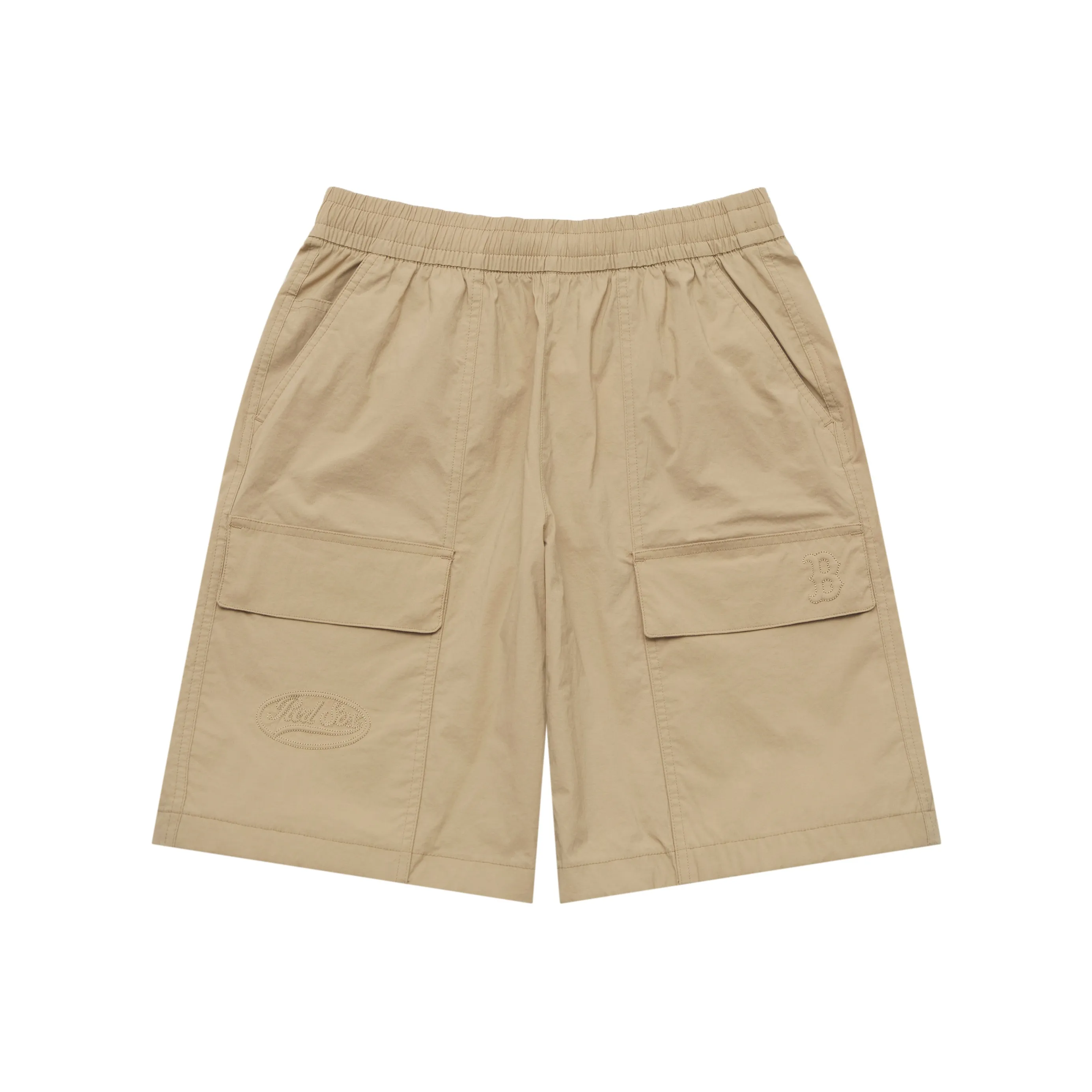 MLB Preppy Style Collection Basic Boston Red Sox SS25 Карго Шорты Унисекс Хаки