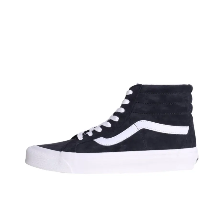 Vans Sk8 Hi Высокие Кроссовки для Скейтбординга Унисекс Черный Белый
