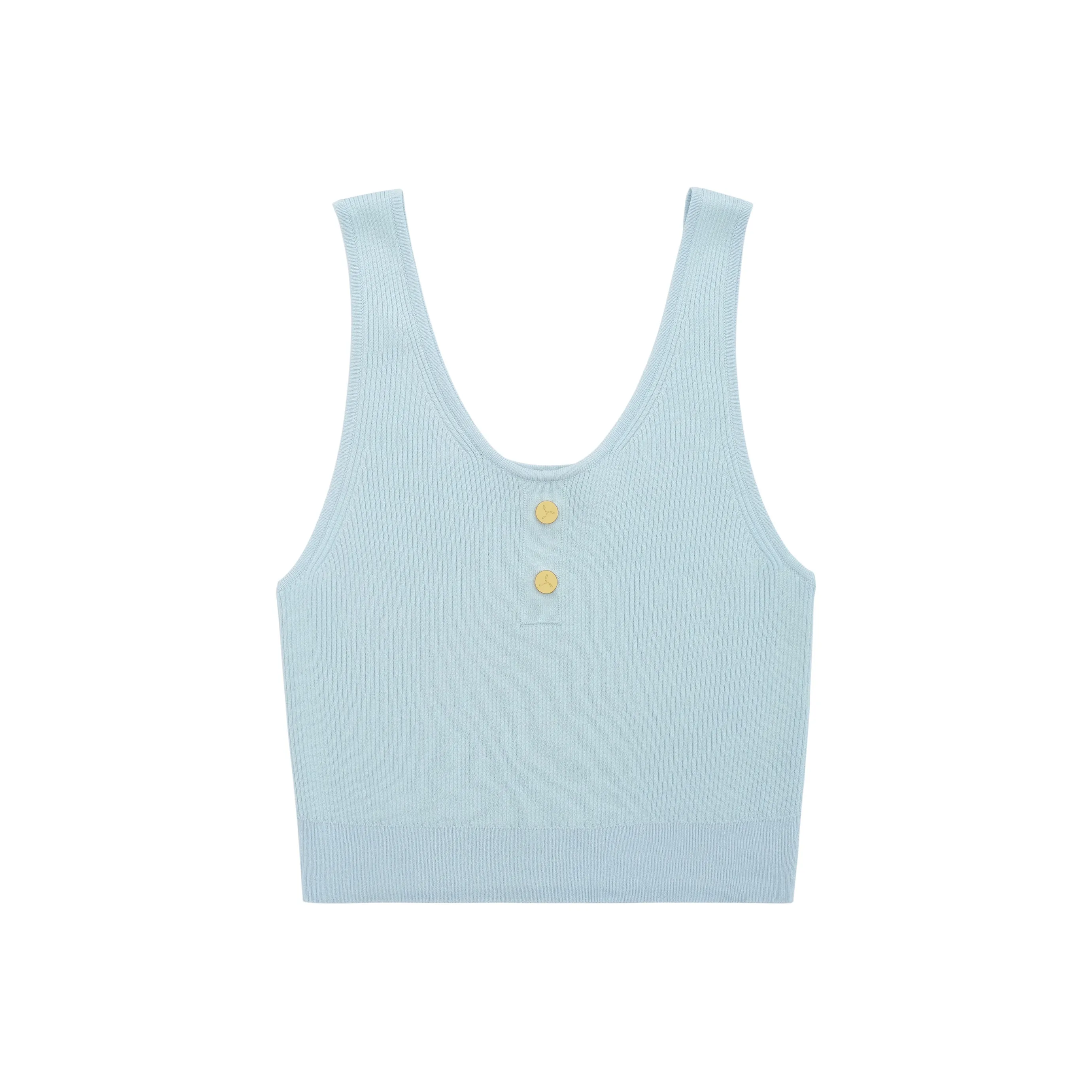 LI NING 1990 LADY L Series Tank Tops Women's Light Umbilical Blue
