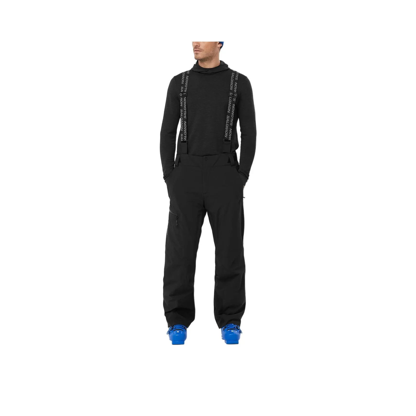 SALOMON BRILLIANT Ski Pants Men's Black