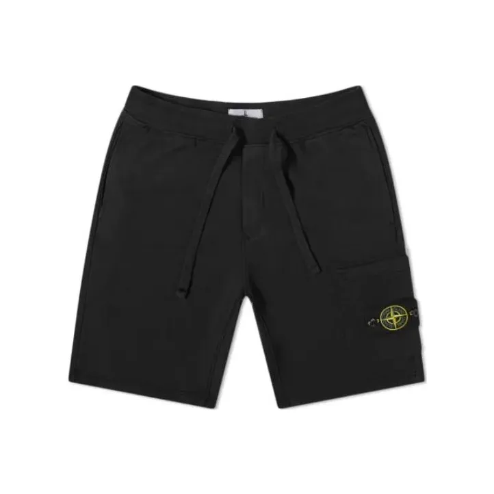 STONE ISLAND Sports Shorts Men's Black