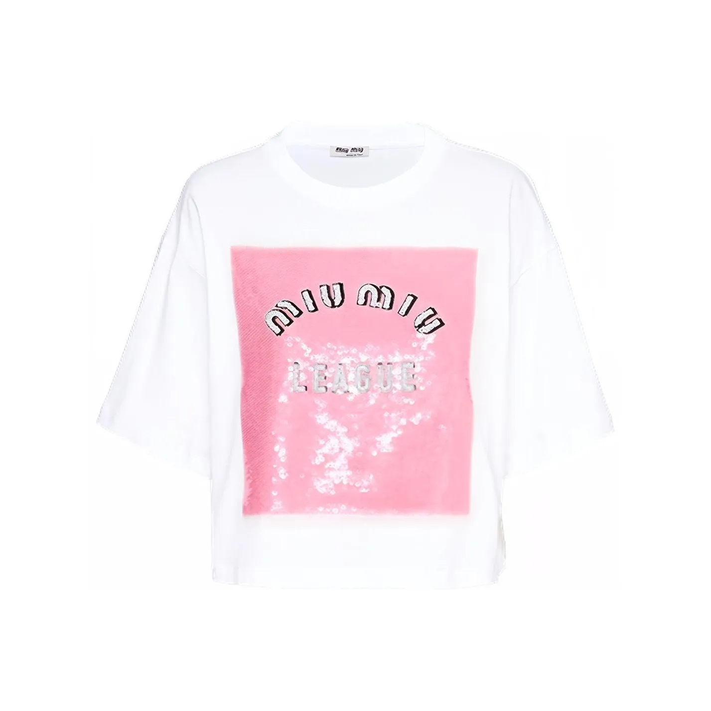 MIU MIU SS22 T Shirt Women's White