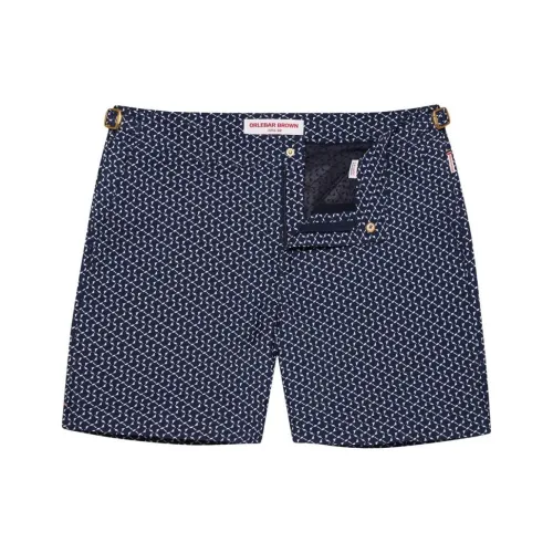 Orlebar Brown Мужские плавки морского синего цвета