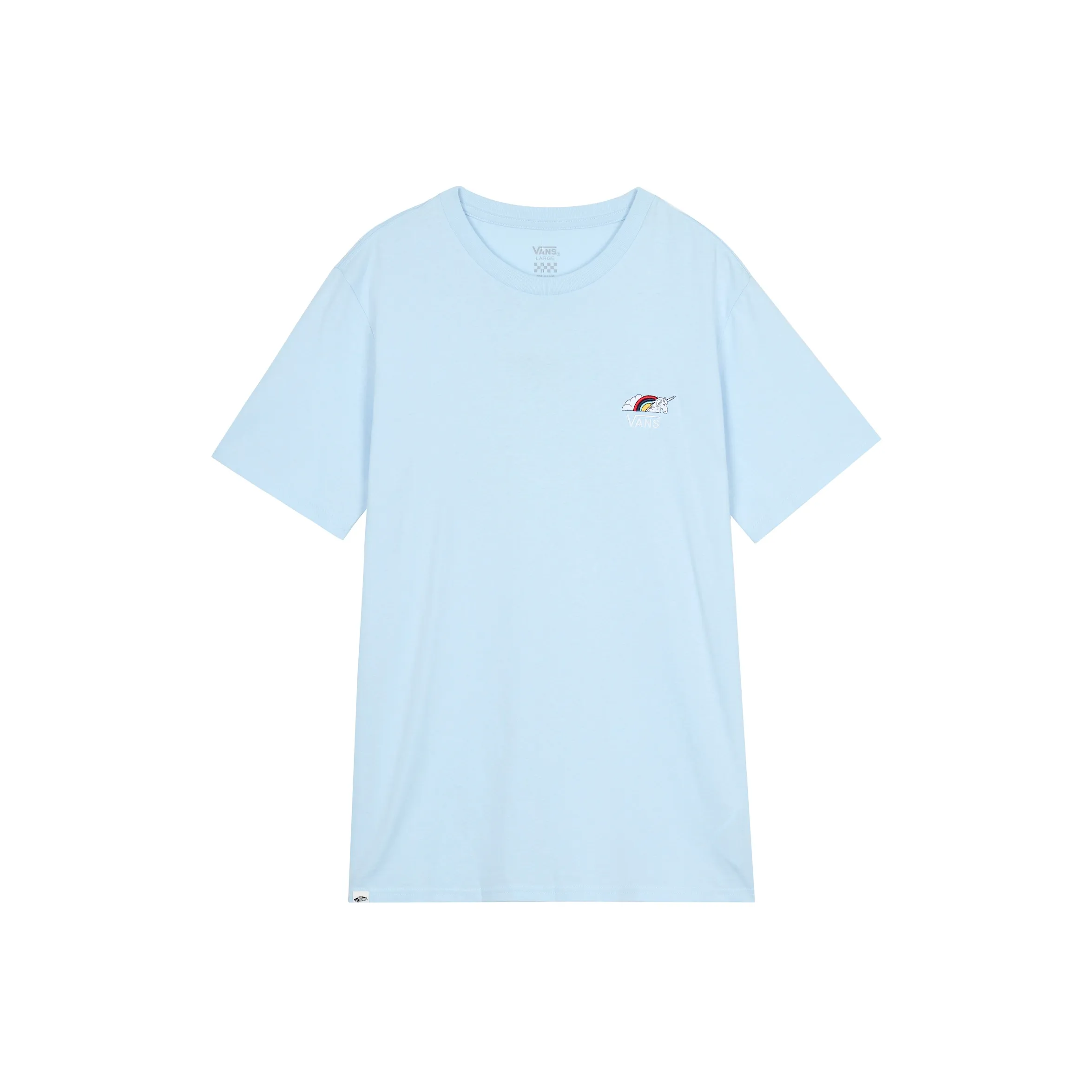 VANS Комплект с короткими рукавами T-Shirt Женский Светло-Синий