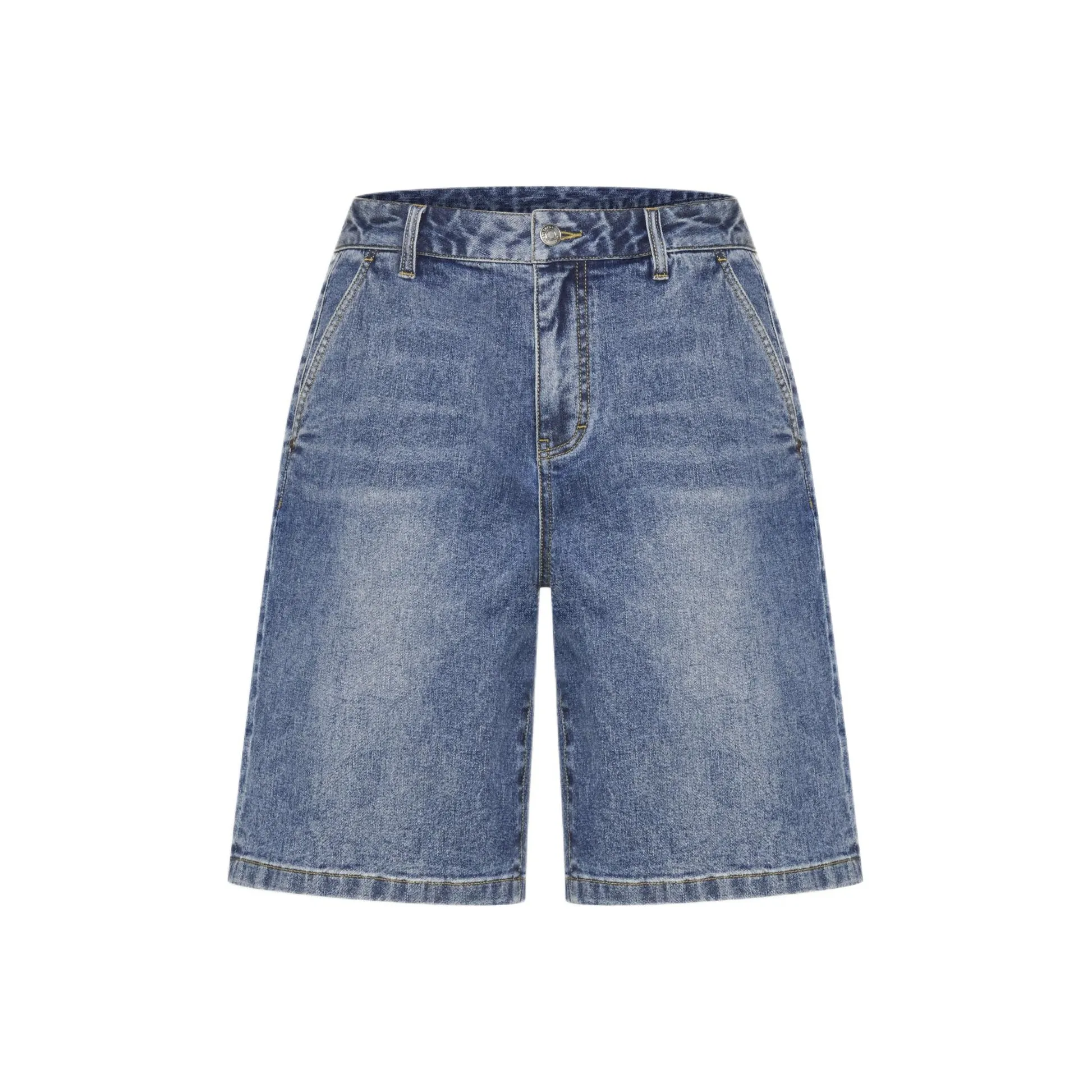 Biyin Leufen Hattie Collaboration Collection Denim Shorts Men's